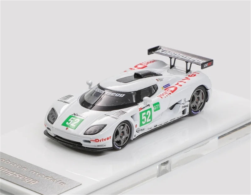 1:64 Koenigsegg CCGT #52 Supercar Limited Edition  White Autobots Models DIECAST Model