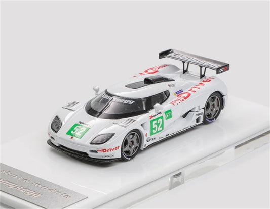 1:64 Koenigsegg CCGT #52 Supercar Limited Edition  White Autobots Models DIECAST Model