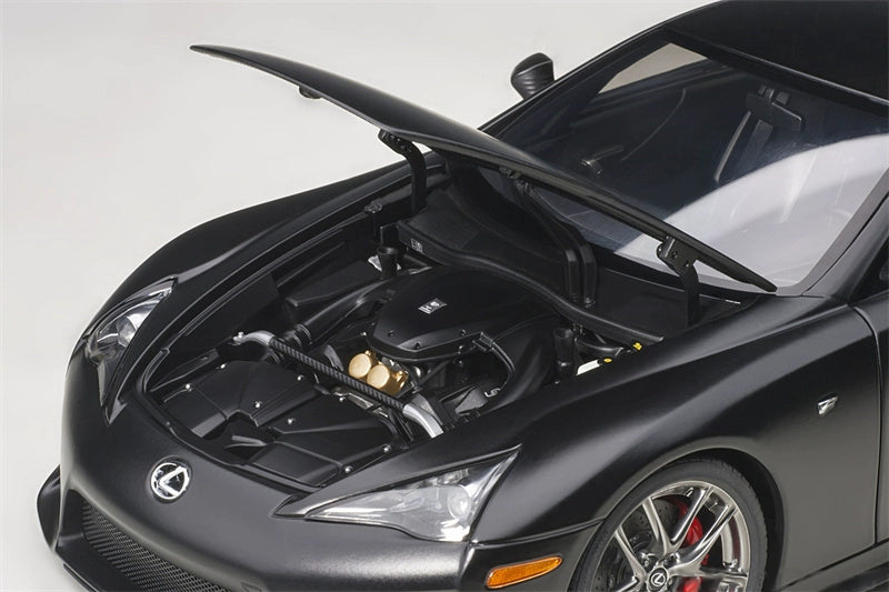 AUTOART LEXUS LFA Car Matte Black 1:18 DIECAST car