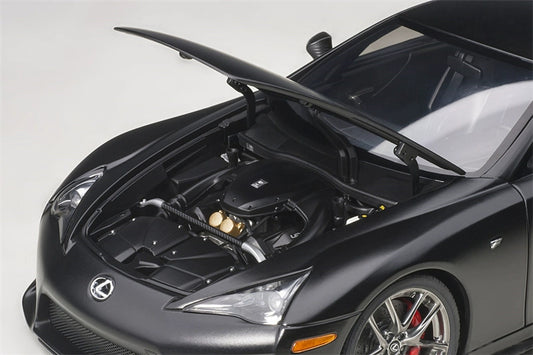 AUTOART LEXUS LFA Car Matte Black 1:18 DIECAST car