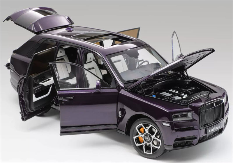 1:18  Cullinan BB  Metallic Purple ROLLS-ROYCE Limited Edition 149PCS ONLY DIECAST Model