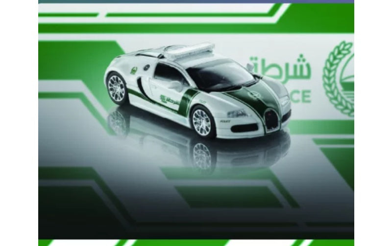 1:64 Bugatti Veyron Super Sport   Mortal Model Dubai police car Limited Edition 299PCS ONLY DIECAST Model