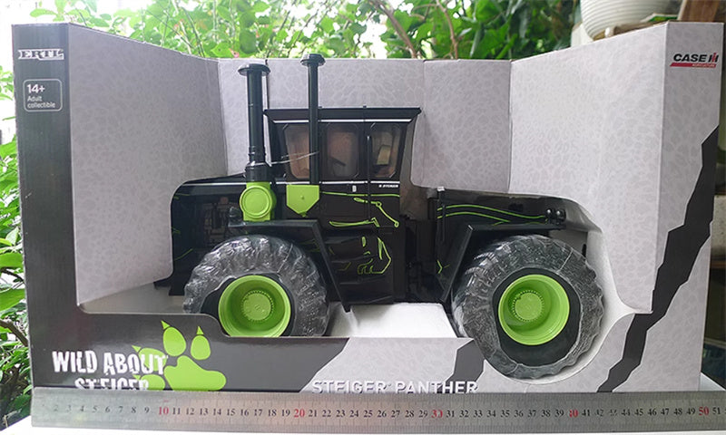 ERTL Wild About Steiger Panther Twisted Waist 8-Wheel Tractor Black Commemorative Edition Limited Edition 2500PCS ONLY 1:16 Truck Pre-built Model