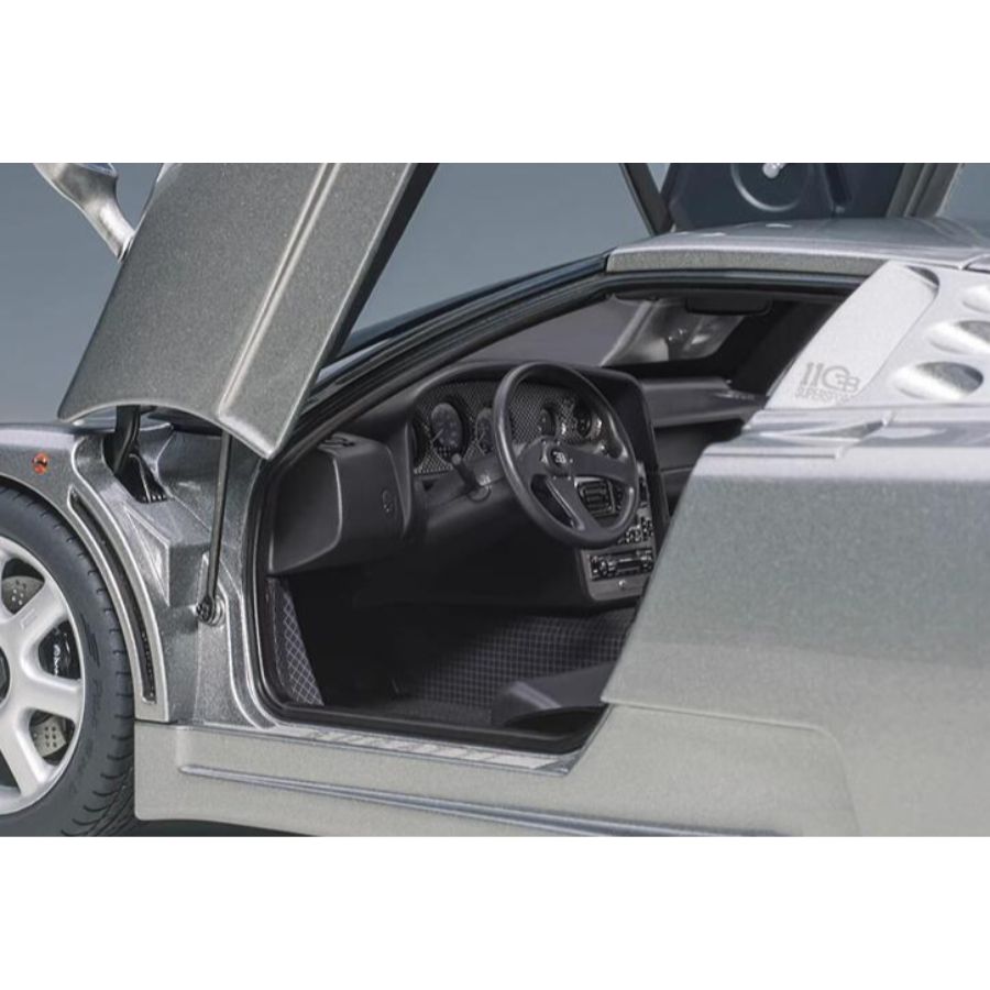 AUTOART BUGATTI EB110 SS grey 1:18car Pre-a Model