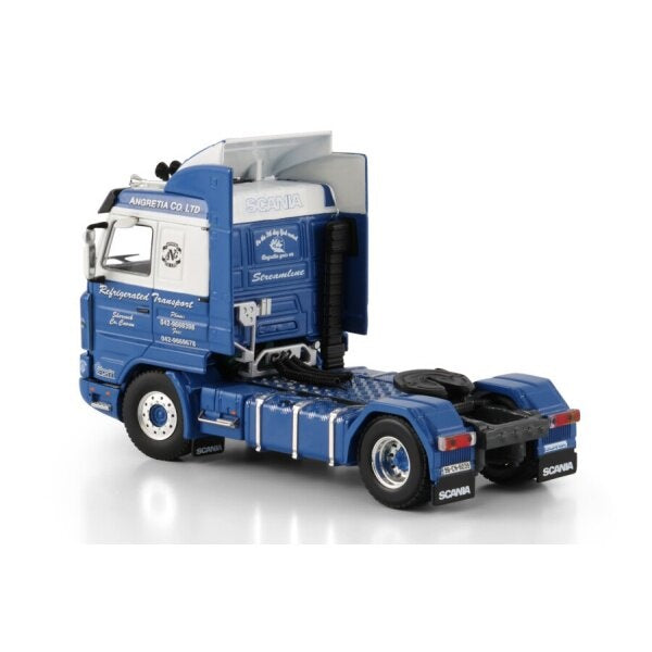 1:50 SCANIA ANGRETIA CO. LTD 3 Series 4X2 WSI  Blue DIECAST Model