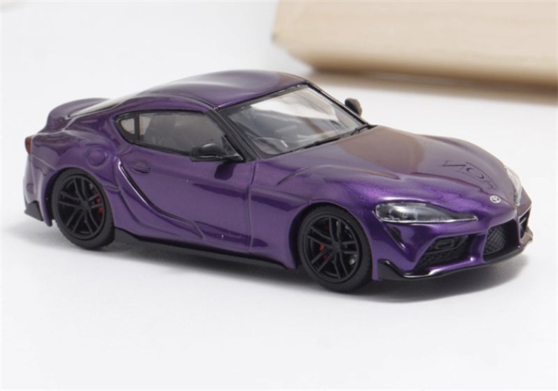 1:64 Toyota GR Supra A90 Purple BSC DIECAST Limited Edition 499pcs ONLY Model