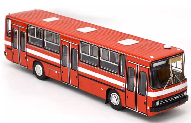 Demprice Russian 263 Bus red 1:43 Bus Pre-built Model view3