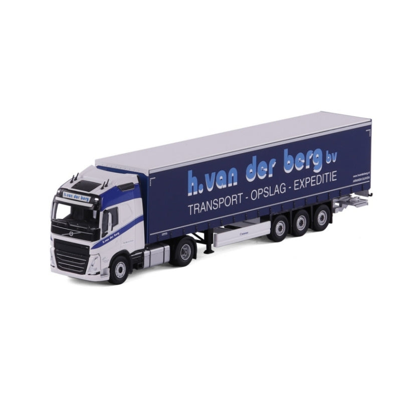 CAVALLINO Volvo FH5 Globetrotter H. van der Berg BV Container Truck 1:50 Truck Pre-built Model