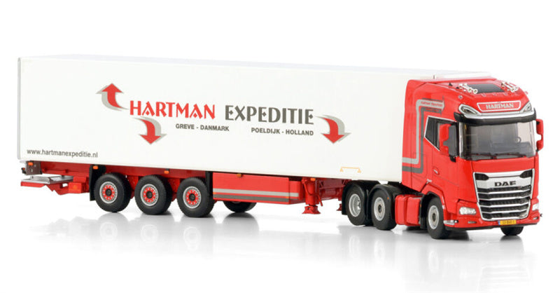 WSI DAF XG+ 6X2 TWINSTEER Hartman Expeditie 1:50 Model