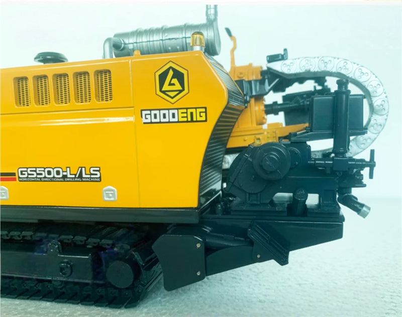 GOODENG MACHINE GS500-L/LS horizontal directional drilling Machine Long pole version Limited Collectors Edition 1:24 Truck Pre-built Model