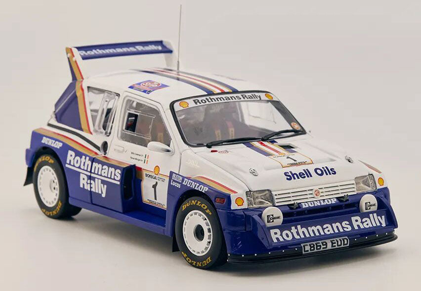 Sun star 1:18 MG Metro 6R4 Rothmans Rally WRC Group B 1986 Diecast Model