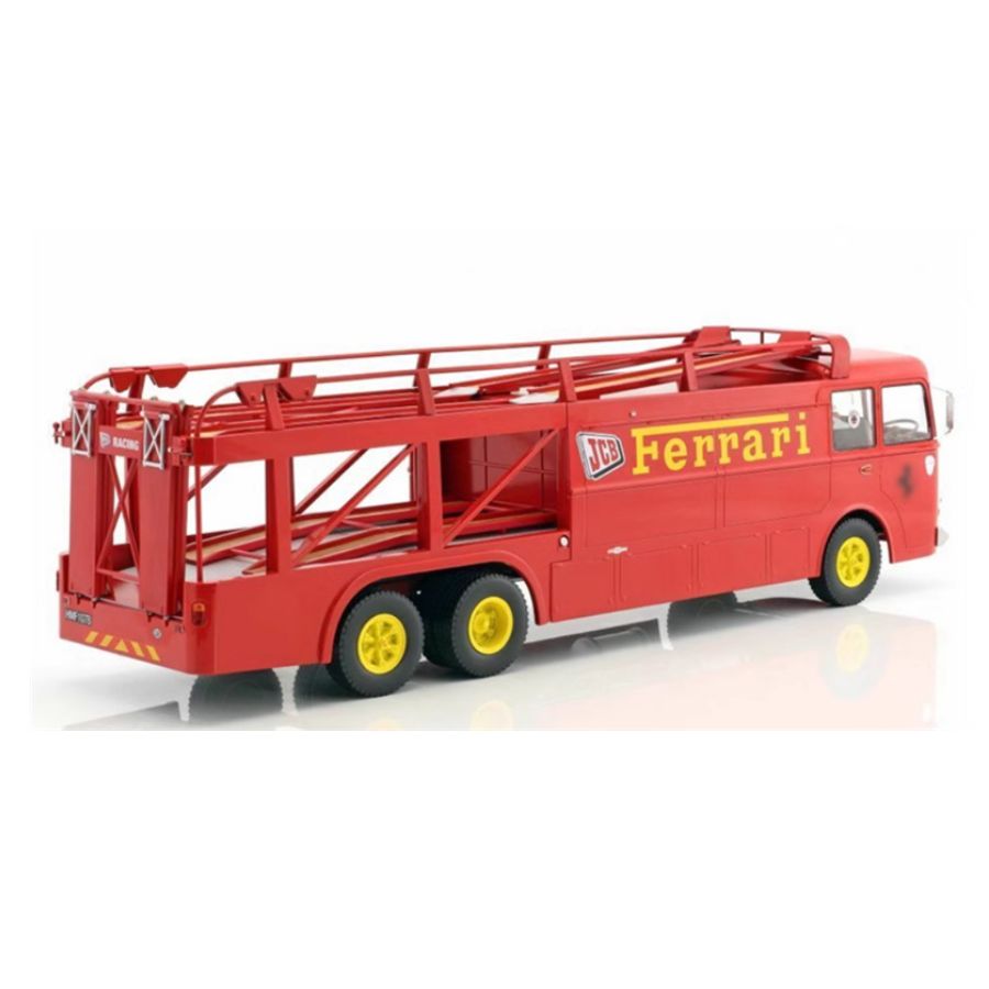 NOREV Fiat Bartoletti 306/2 Ferrari JCB racing transport vehicle 1:18 DIECAST Truck Lorry