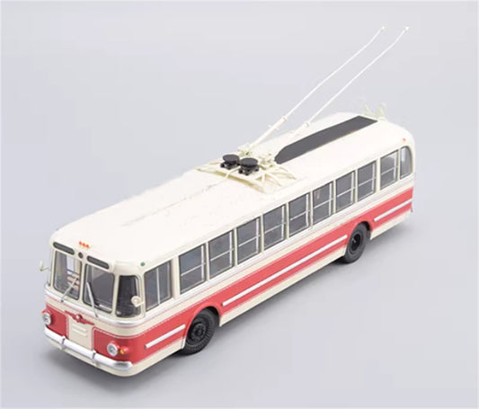 Modimio Moscow TBU-1 Soviet high-capacity high trolley bus 1:43 Bus Pre-built Airliner Model Display view1