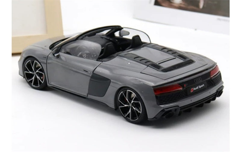 1:18 AUDI R8 Sport 2021 Nado Grey KengFai convertible version DIECAST Model