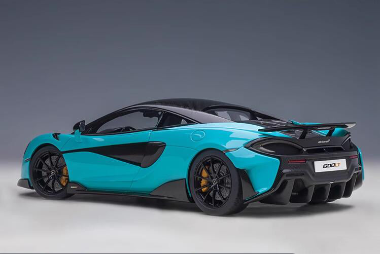 AUTOART McLaren 600LT sports car blue 1:18car Pre-a Model