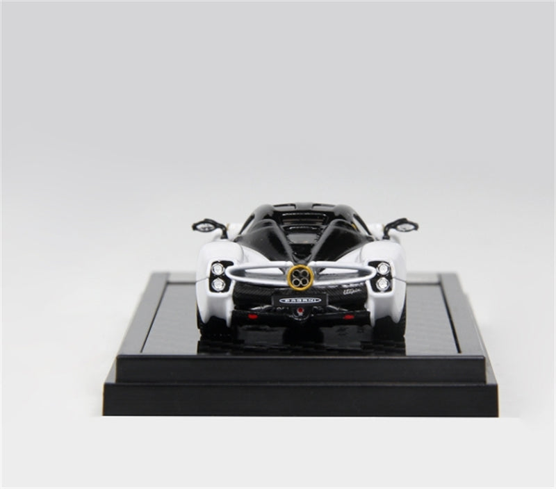 LCD-MODELS Pagani Utopia Super Cars Coupe white 1:64 car Pre-built Model view7