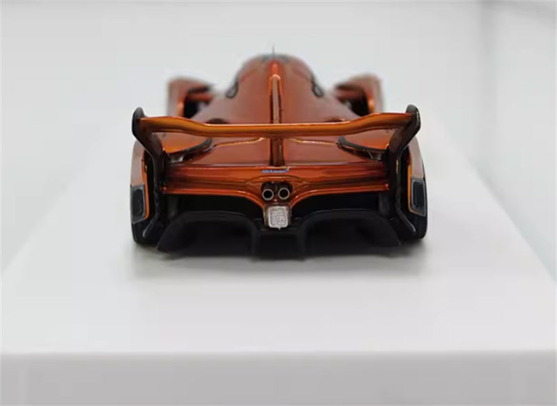 LMLF MODEL Mclaren solus GT supercar Metallic Orange 1:64 Car Pre-built Model view7