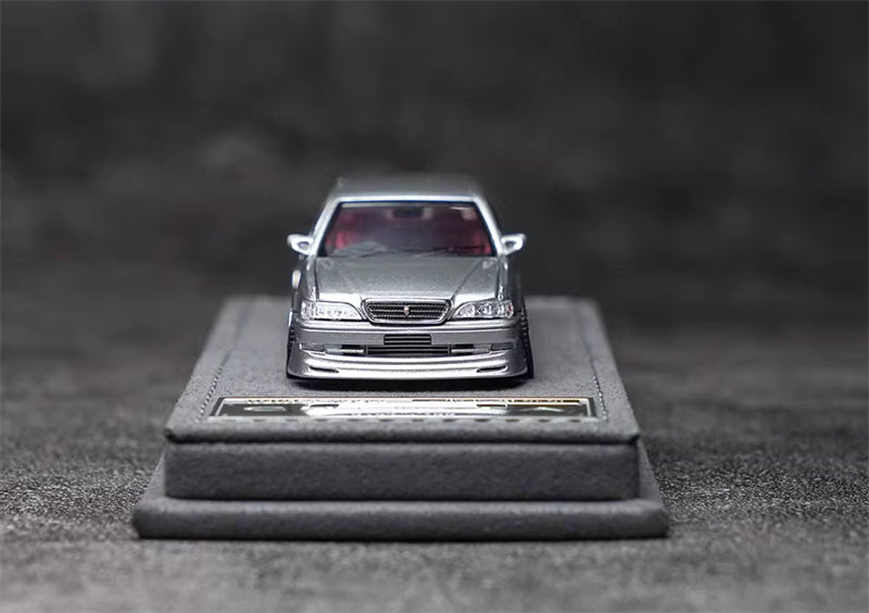 1:64 Toyota Cresta silver Mortal Model Limited Edition 1499PCS ONLY DIECAST Civil Car Model