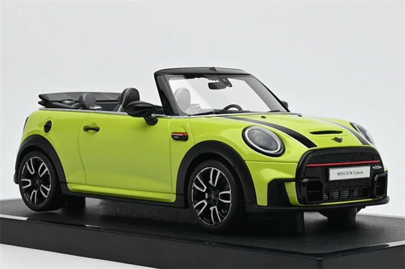 1:18 MINI COOPER JCW CABRIO ZESTY 2021 yellow OTTO Limited Edition Resin Model