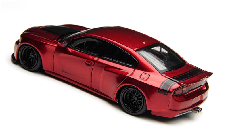 1:64 Dodge Charger Brawler red TimeMicro x PSC DESIGN DIECAST Civil Car Model