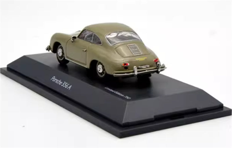 Schuco Porsche 356A Coupe olive drab Hard top Limited Edition 750PCS ONLY 1:43 Car Pre-built Model view4