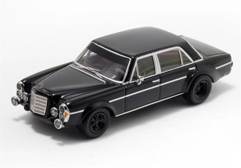 1:64 Mercedes Benz 300SEL W109 AMG Metallic Black BSC DIECAST Limited Edition 799pcs ONLY Model