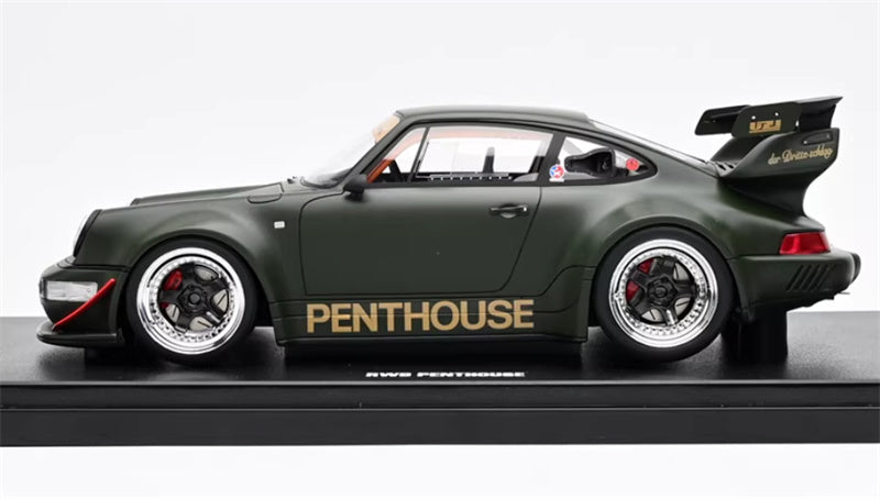 1:18 PORSCHE 911 964 RWB PENTHOUSE COUPE  Green  GT SPIRIT Limited Edition Resin Car Model
