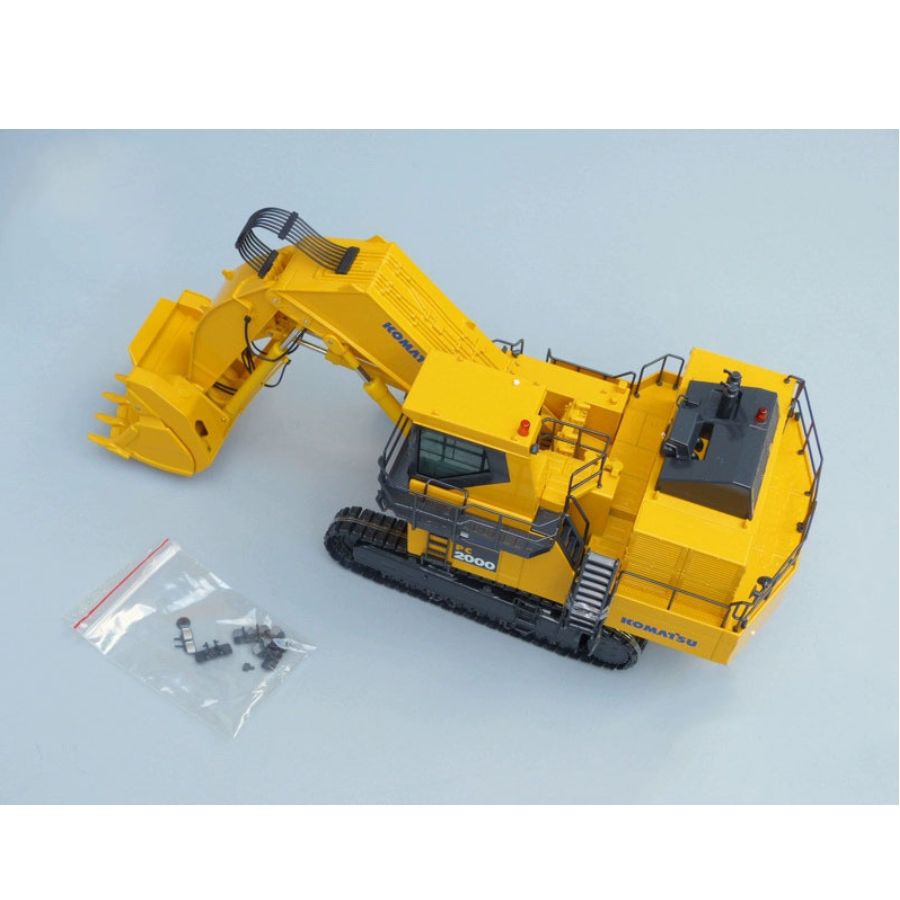 NZG KOMATSU PC2000-8 front shovel excavator 1/50 DIECAST Truck Lorry