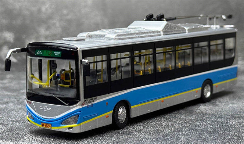 Beijing Public Transport Huayu BJD-WG120DK 118 Road trolley bus 1:64 Bus Pre-built Model view1