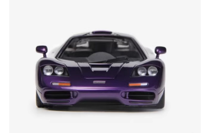 1:18 McLaren F1 XP5 LCD Purple Diecast Model view6