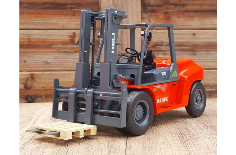 HELI G Series 10 ton Intelligent Forklift 1:25 Truck Pre-built Airliner Model Display view6