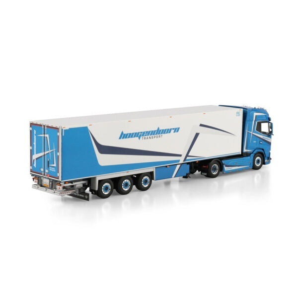 1:50 DAF ANDRE HOOGENDOORN XG + 4X2 REEFER TRAILER 3 AXLE WSI   Diecast Model