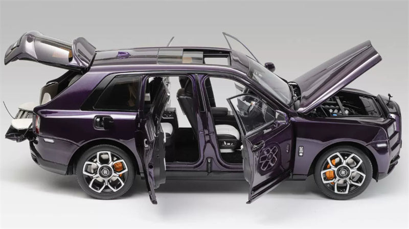 1:18  Cullinan BB  Metallic Purple ROLLS-ROYCE Limited Edition 149PCS ONLY DIECAST Model