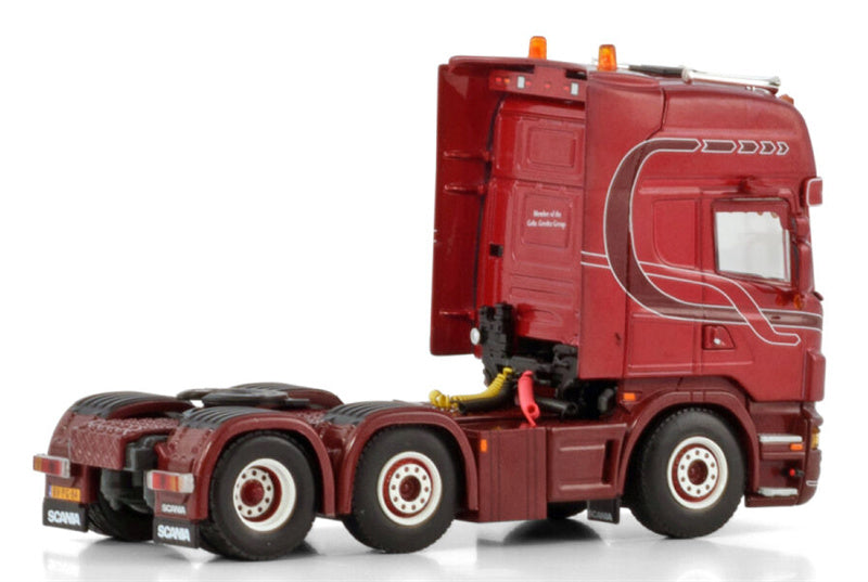 WSI SCANIA R5 TOPLINE 6X2 TWIN STEER Freddy Gerdez transport 1:50 Truck Pre-built Model