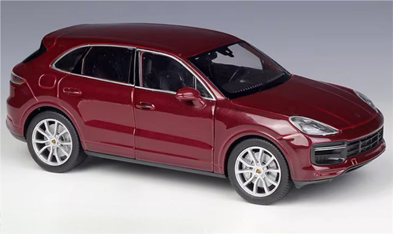 1:24 Porsche Cayenne Turbo  Red  WELLY  DIECAST Car Model
