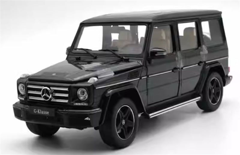 iScale Mercedes Benz G500 G-KLASSE off-road black 1:18 Car Pre-built Model view1