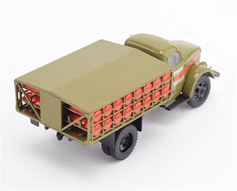 StartScaleModels Soviet GTK-32 (51) GAZ LPG Tanks Delivery Truck 1:43 Truck Pre-built Airliner Model Display view4