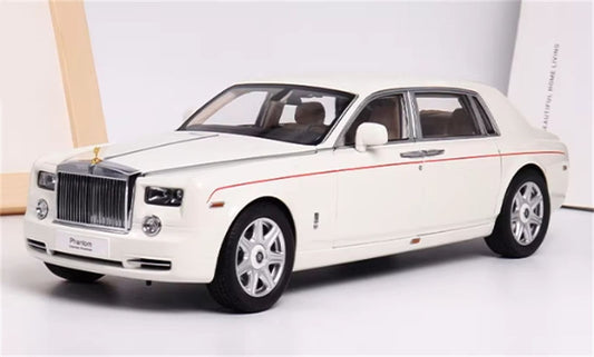 1:18 Rolls-Royce Phantom Extended VII  White Red Line KYOSHO  DIECAST Model