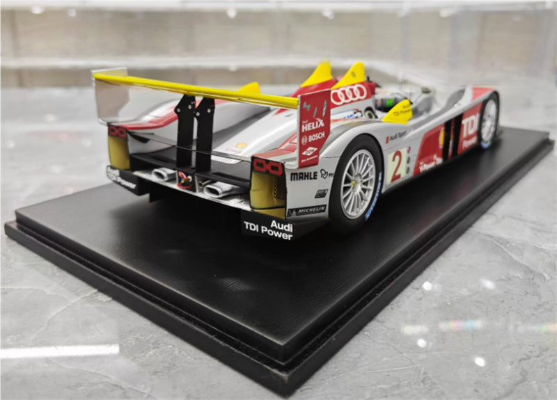 1:18 Audi R10 TDI lmp1 2008 Spark Le Mans Resin Car Model view2