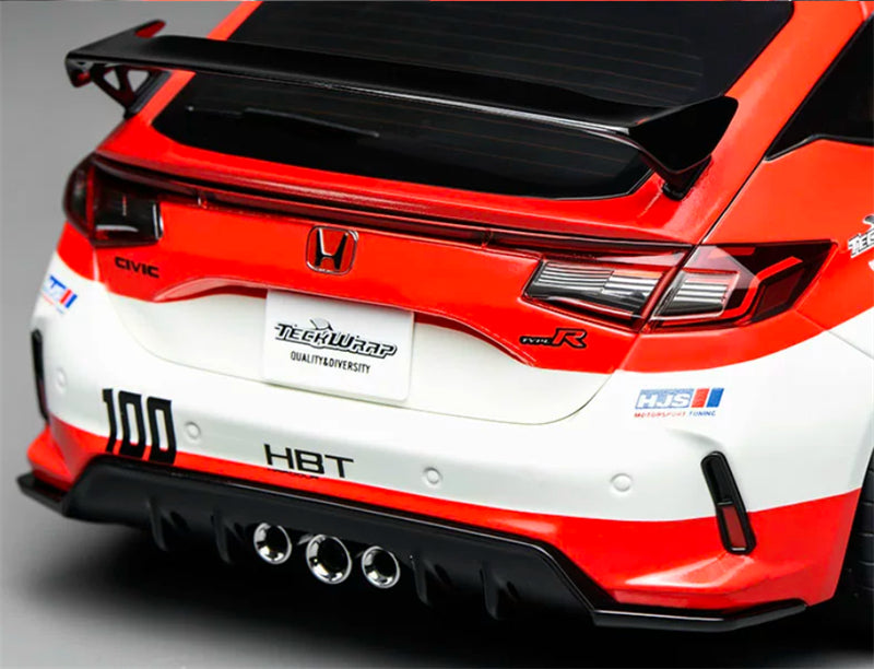 1:18 Honda Civic Type R FL5  Idemistu Motion Red MOTORHELIX Limited Edition 499PCS ONLY DIECAST Model