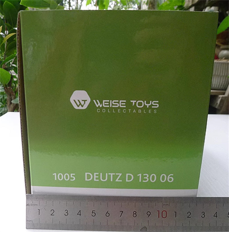 Weise toys Deutz D 130 06 Agricultural Tractor blackish green 1:32 Truck Pre-built Model