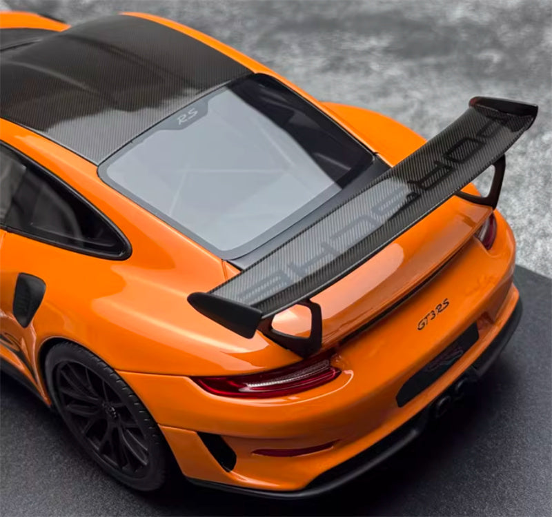 1:18 PORSCHE 911 (991.2) GT3 RS WP  orange  GT SPIRIT w/ display box Limited Edition Resin Car Model