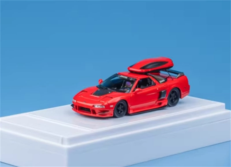 1:64 Honda Acura NSXTRA Filp-Up Light Limited Edition 499pcs ONLY  Red Finclassically DIECAST Model