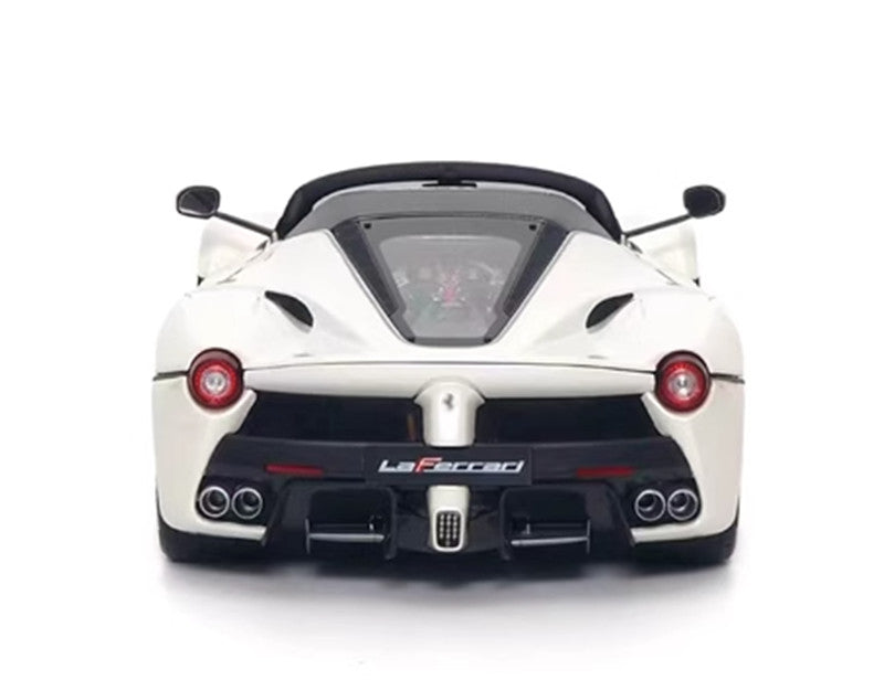 BBR MODELS LAFerrari White convertible 1/18 DIECAST car