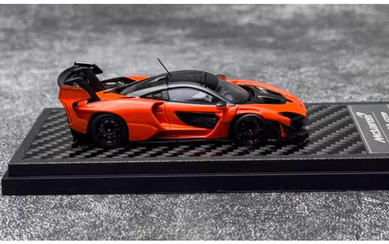 1:64 McLaren Senna GTR Papaya Orange LCD MODELS DIECAST Car Model