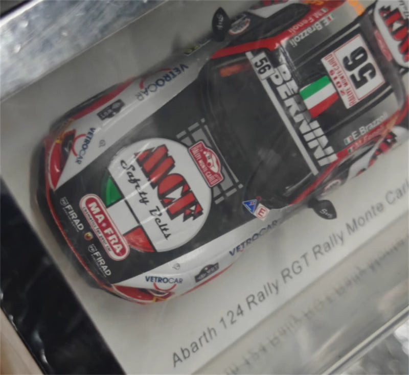 Spark Abarth 124 Rally RGT Rally Monte Carlo 2019 1:43 Car Pre-built Model view6
