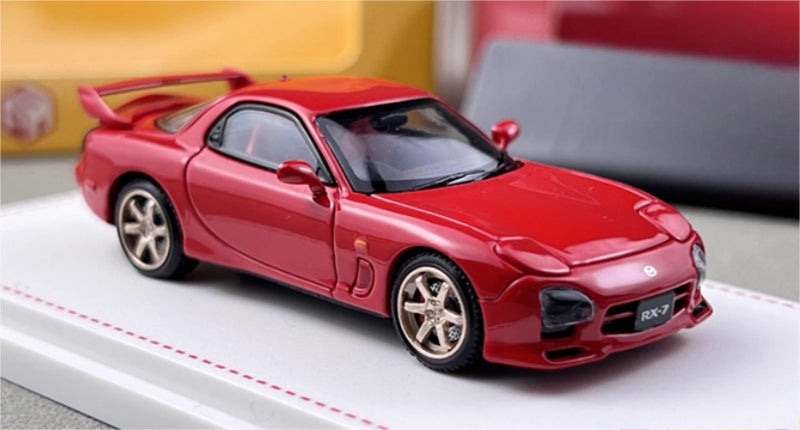 Focal Horizon Mazda RX-7 FD3S Speed Open Edition Red Limited Edition 499PCS ONLY 1:64 Car Pre-built Model view4