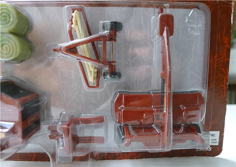 ERTL CASE Hesston Baling Set red 1:64 Truck Accessories Pre-built Model