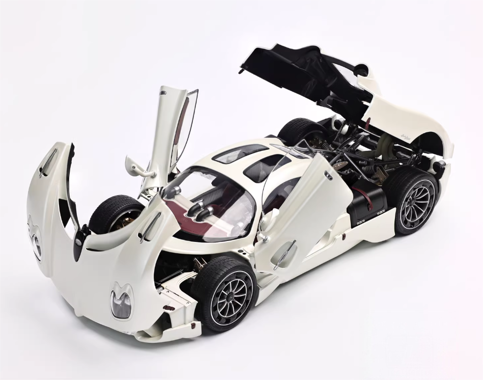 1:18 Pagani Utopia  Matte Pearl White  LCD MODELS  DIECAST car Model