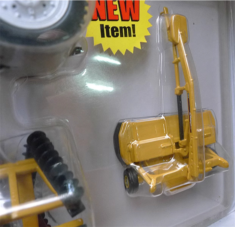 ERTL Challenger tractor trailer 3-Piece Set yellow 1:64 Truck Pre-built Model